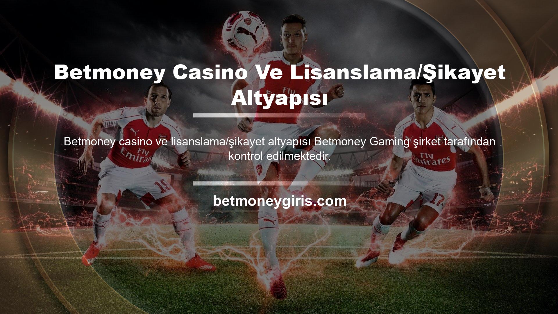 Betmoney Casino Ve Lisanslama