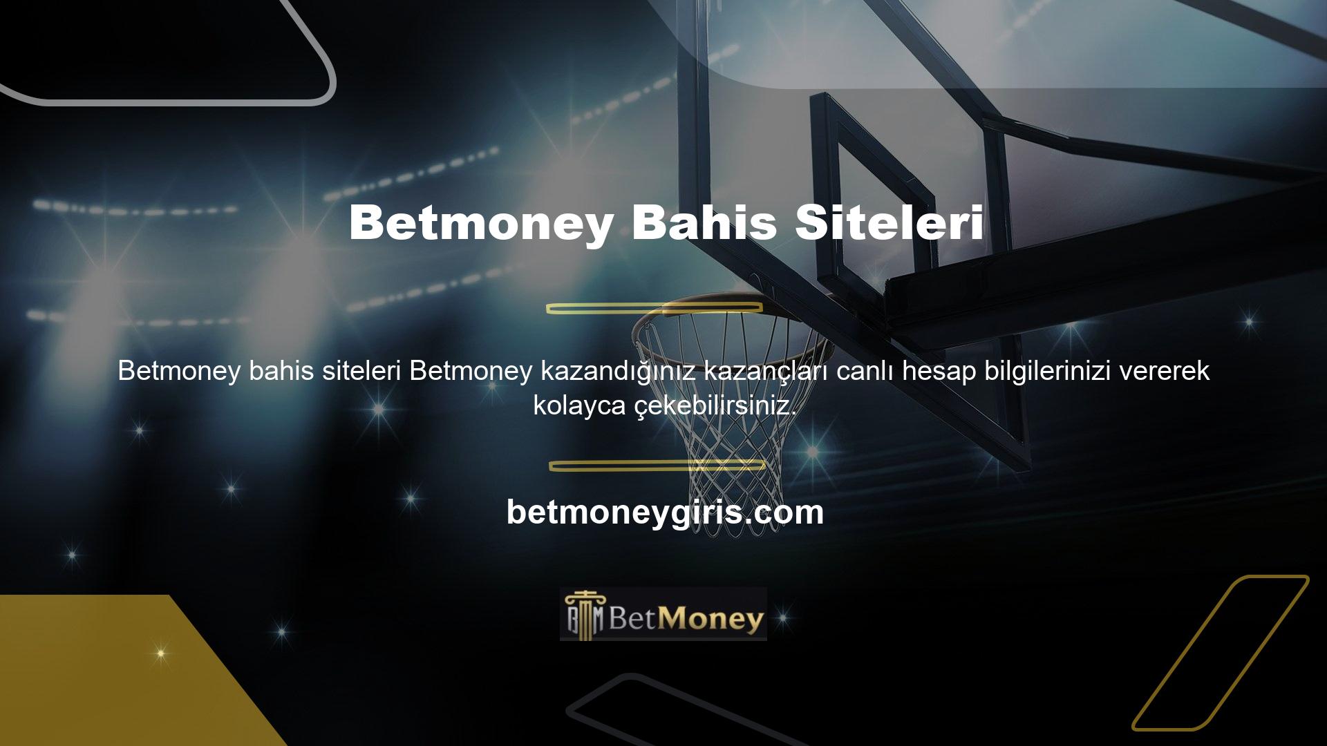 Betmoney Yatırım Yaklaşımı Betmoney bahis sitesi, kullanıcıların ek geliri garanti ederken eğlenmesine olanak tanıyan casino ve canlı casino seçenekleri sağlama konusunda uzmanlaşmıştır