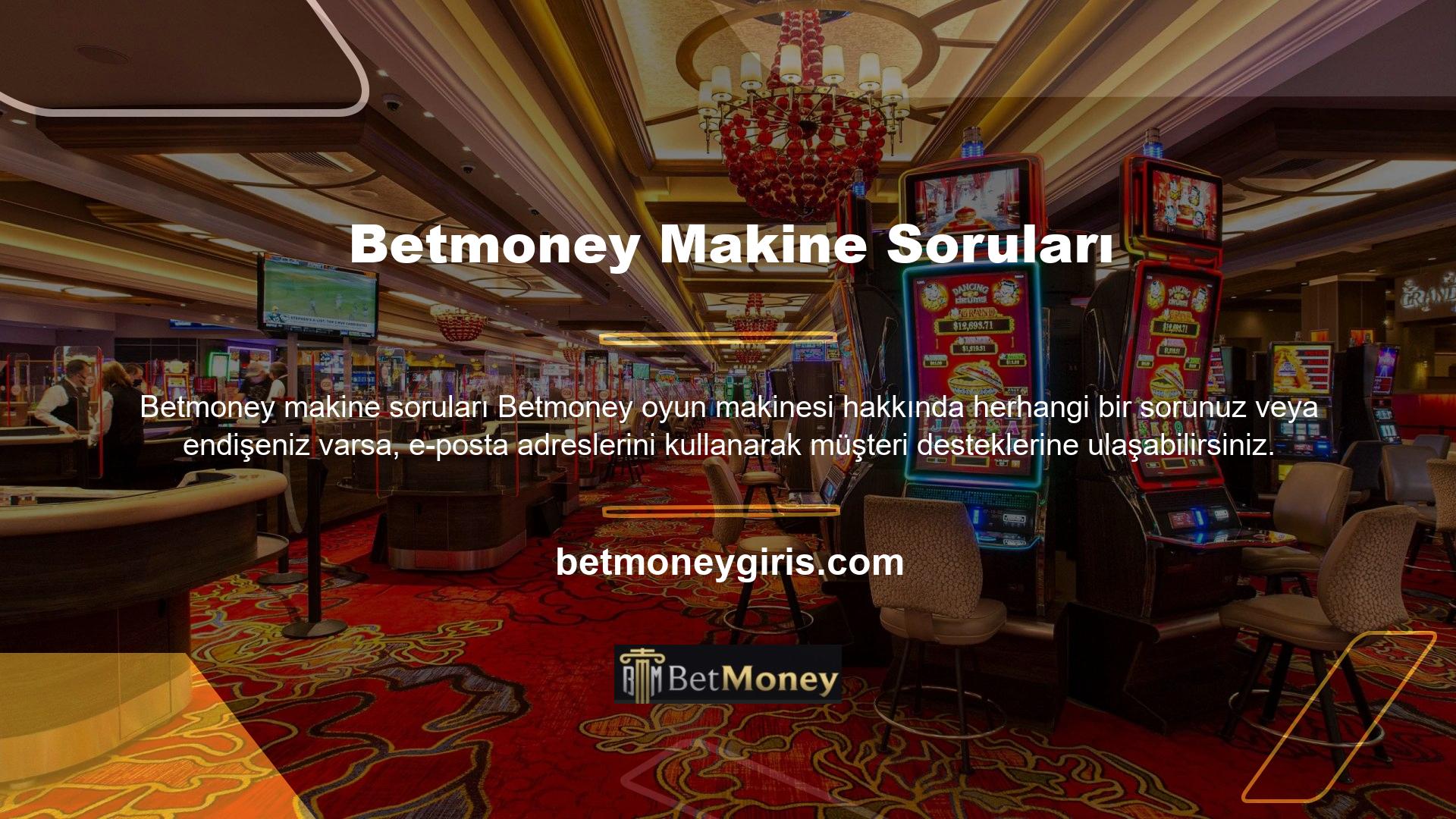 Betmoney oyun makinesi ülkemiz için güvenli mi? Oyun endüstrisinde çok önemli