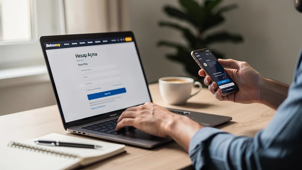 Betmoney Hesap Açma Adımları