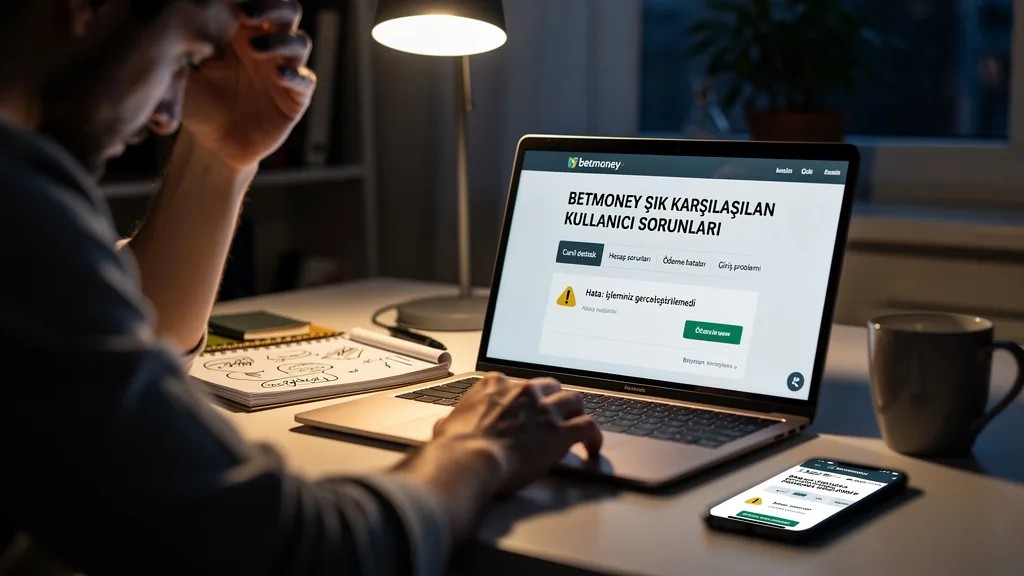 Betmoney Sık Karşılaşılan Kullanıcı Sorunları