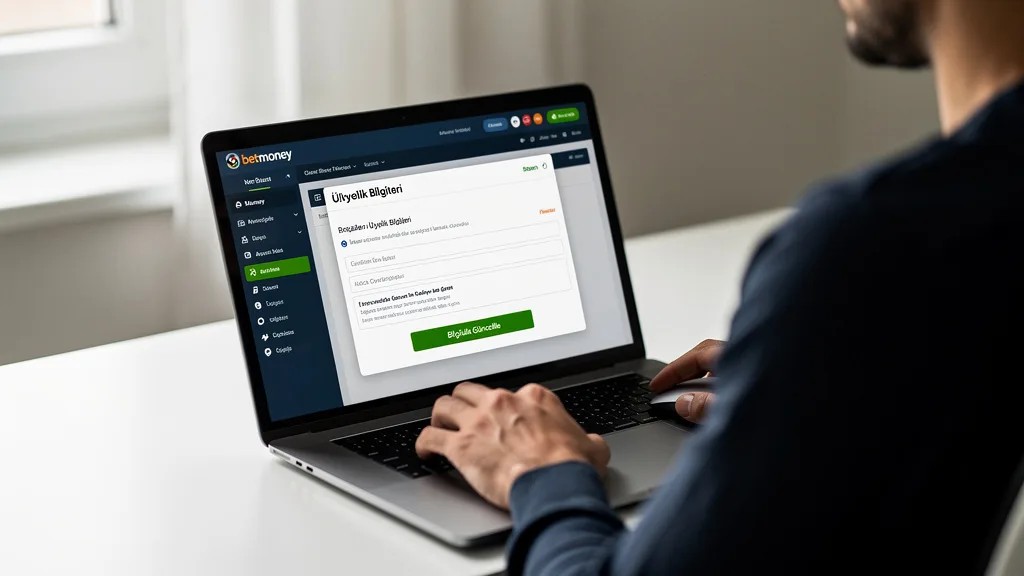 Betmoney Üyelik Bilgileri Nasıl Güncellenir